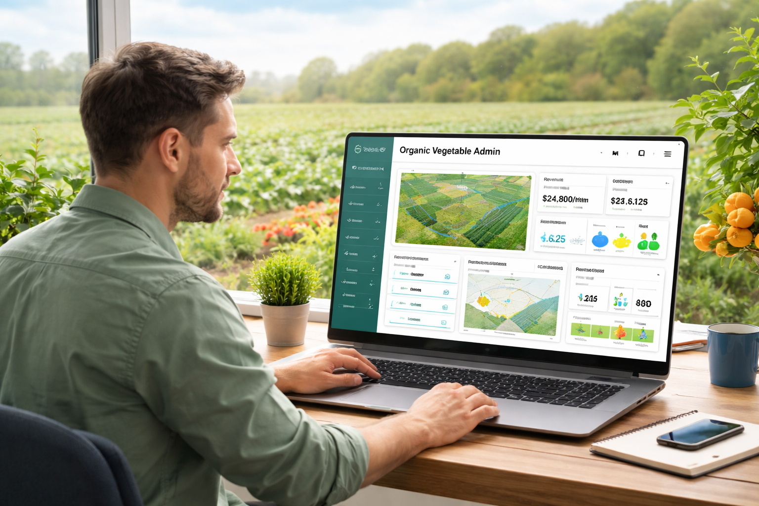 Admin dashboard